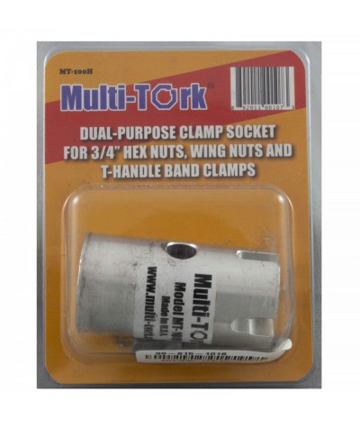 Tool, Multi-Tork, 3/4" Hex Socket End/Slotted End : MT-100H