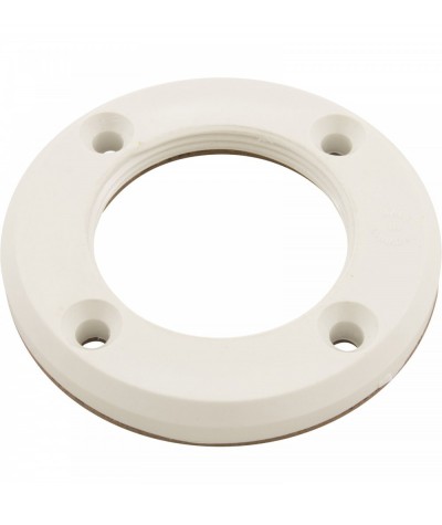Faceplate, Kafko, 1-1/2"fpt, Inlet Fitting, White w/Gasket : 19-0300-0