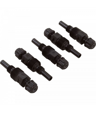 Injection Fitting Cmplt, 5 Pack, Stenner, 1/4", PVC : MCAK300