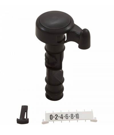 Control Dial Assy, King Tech Pool Frog/Performax, Blk, 1443 : 01-22-1448