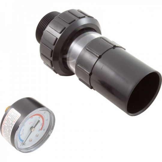 Union Kit, Raypak Protege RPSF, w/Sight Glass & Press. Switch : 018253F