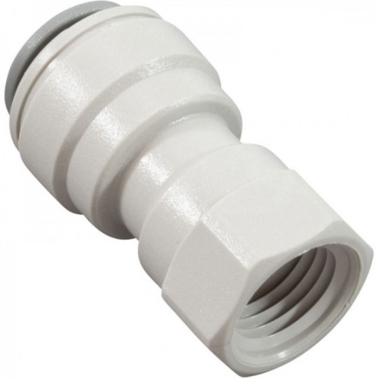 Quick Tubing Adapter, Paragon Stark, 1/4"fpt x 3/8"OD : B4644