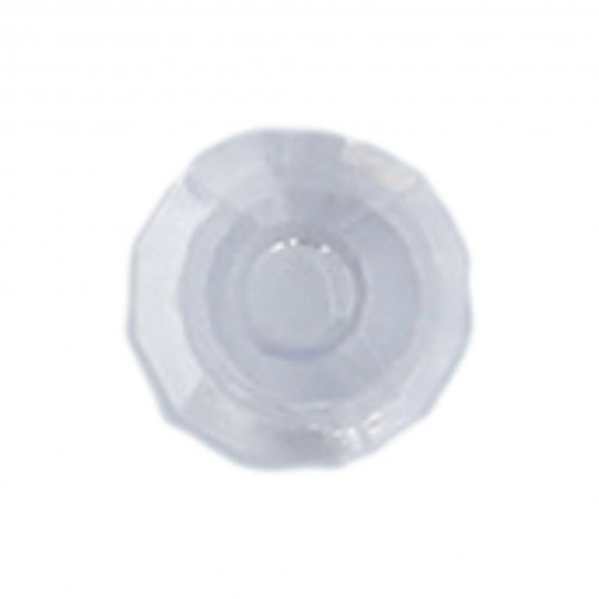 Flange, Bullet Lens, LED, Wide Flange, Frosted Polycarb : 400372-WF