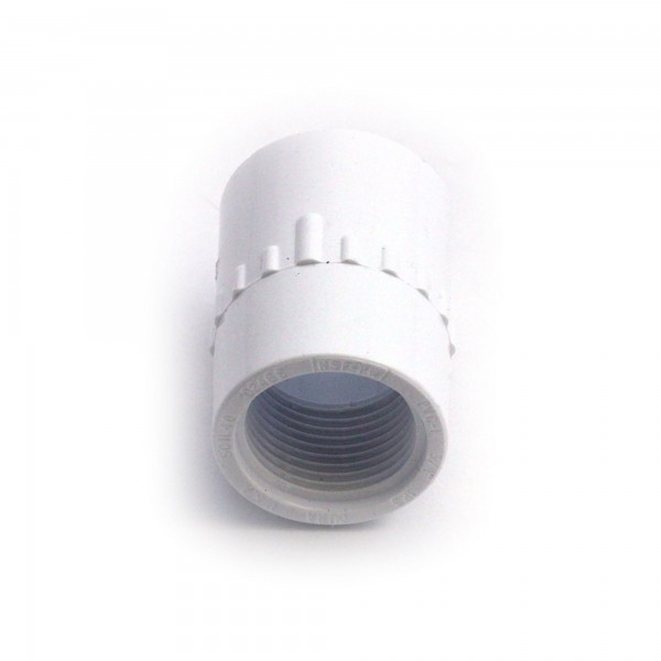 Fitting, PVC, Adapter, Jacuzzi Waterfall, 3/4"S x 3/4"FPT : 2540-004