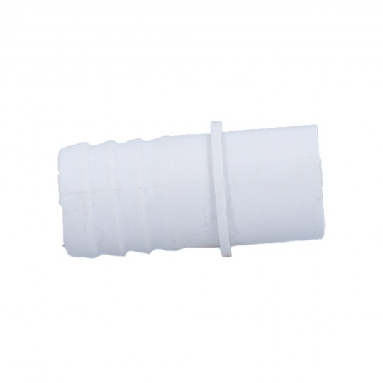 Fitting, PVC, Ribbed Barb Adapter, 3/4"RB x 1/2"Spg : 425-1000