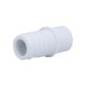 Fitting, PVC, Ribbed Barb Adapter, 3/4"RB x 1/2"Spg : 425-1000
