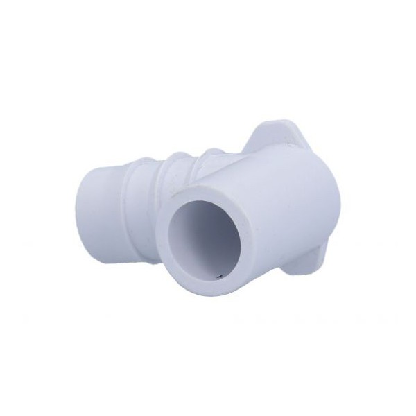Fitting, PVC, Ribbed Barb Ell Adapter, 90°, 3/4"RB x 1/2"Spg : 411-3500