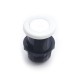 Air Button, Therm, No.15 Style, Flush, White : 50-00604