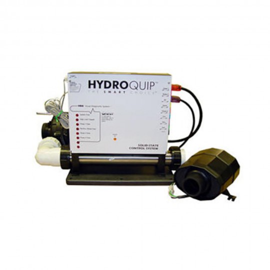 Equipment System, HydroQuip ES6330, 5.5kW, Pump1- 1.5HP, Blower- 1.0HP, Pump2 Ready w/Cords & Spaside : ES6330-C