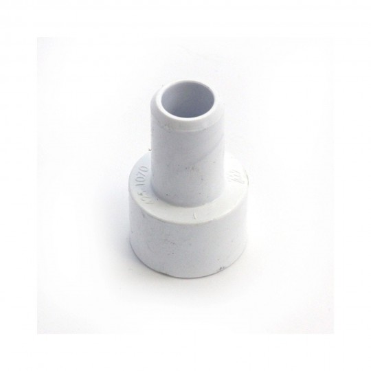 Fitting, PVC, Smooth Barb Adapter, 3/4"SB x 3/4"S : 425-1070