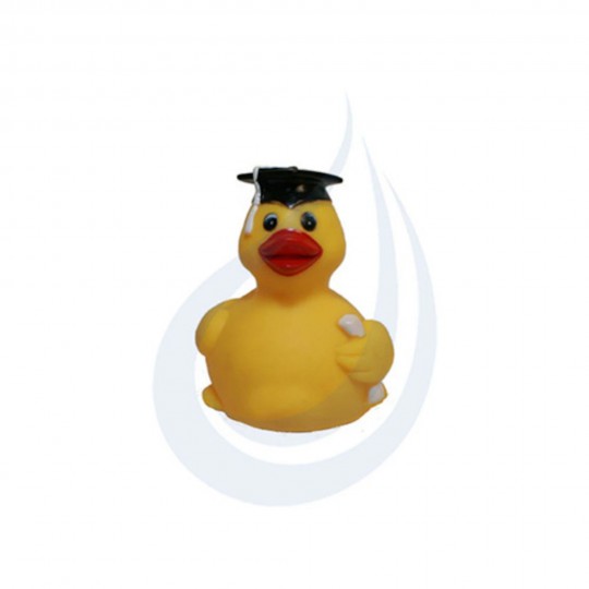 Rubber Duck, Graduation Duck Keychain : SP6551K