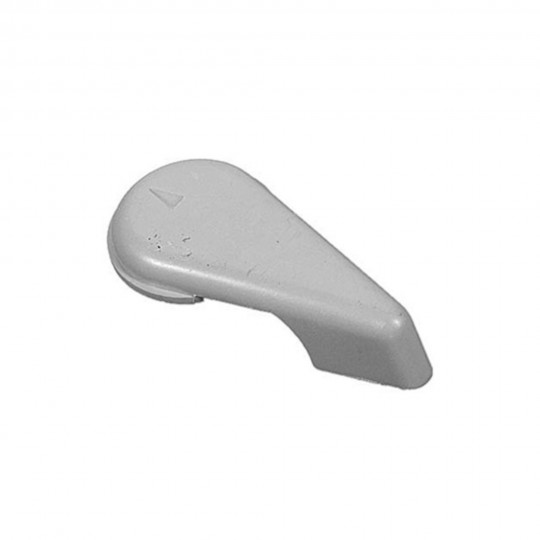 Handle, Air Control, Waterway Top Access, 1", Scalloped, Gray : 662-2077