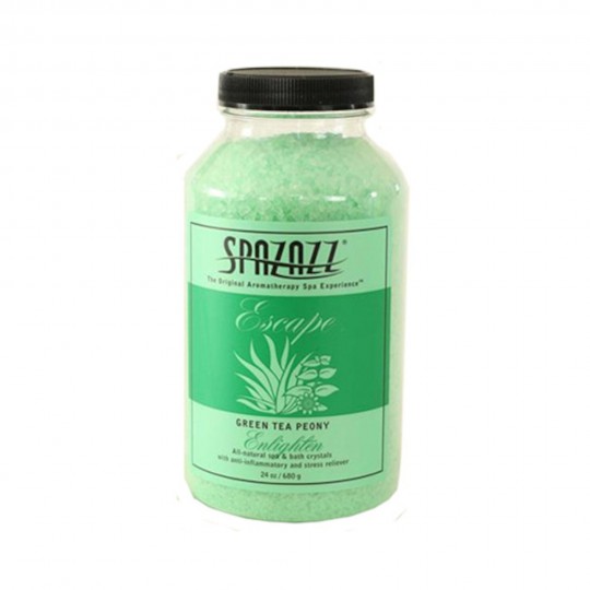 Fragrance, Spazazz, Crystals, Green Tea, 22oz Jar : SZ109