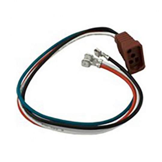 Cord, Pump 2- 1 Speed, Hydro Quip, 4 Pin Amp to Moulded Mini J&J, 6" : 30-1240-L6