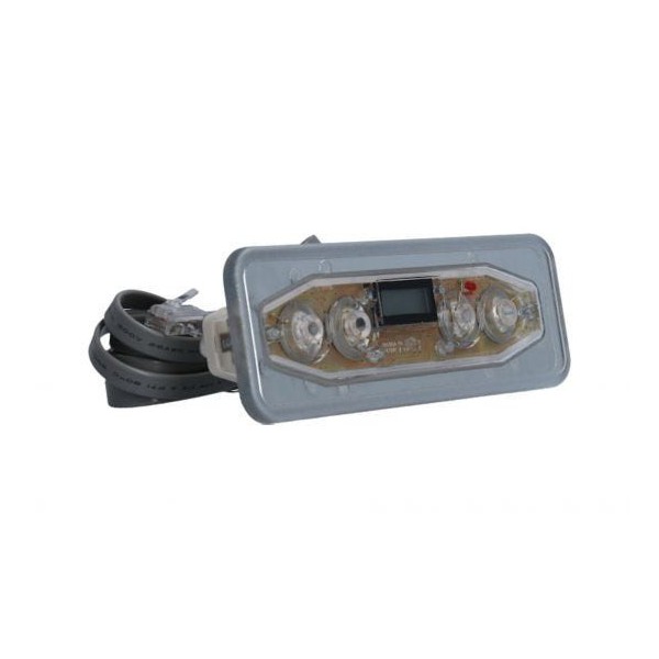 Spaside Control, Balboa VL401, Lite Duplex, 4-Button, LCD, Less Overlay : 52424
