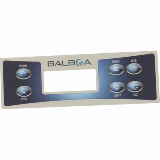 Overlay, Keypad, Balboa TP500, 6-Button, Rectangle, : 17183