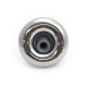 Jet Internal, Rising Dragon Quantum, 4-3/8" Face, Screw In, Directional, Smooth, Gray w/ Stainless Escutcheon : RD203-L4317S
