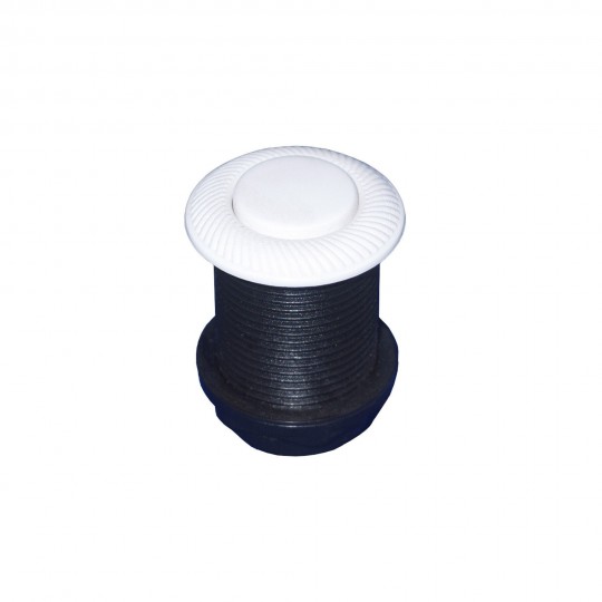 Air Button, Len Gordon, No.15 White, Scallop, Designer Touch : 951590-801