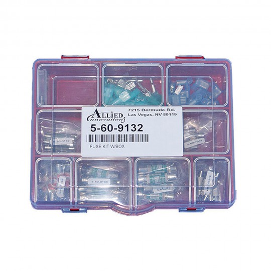 Service Kit, Fuses & Terminal Connectors, Assorted Sizes : 5-60-9132