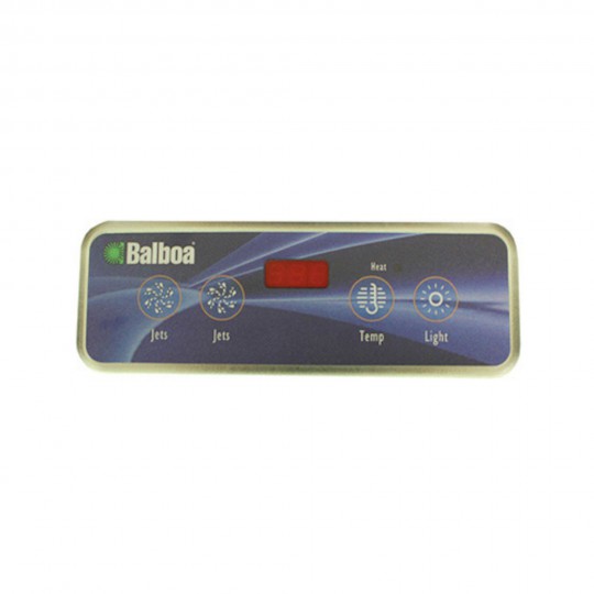 Spaside Control, HydroQuip Balboa Eco-401, 4-Button, LCD, Jets-Jets-Temp-Light : 34-0226C