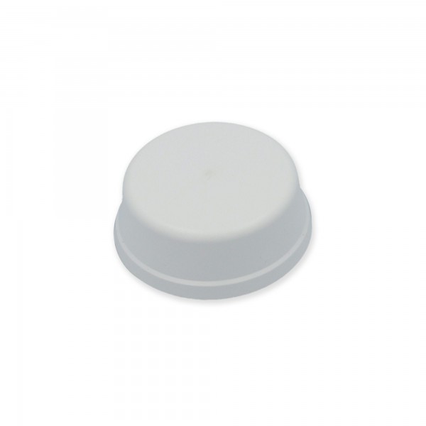 Air Button, Herga, Mushroom, Surface Mount, White : 6439