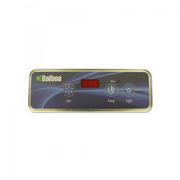 Spaside Control, HydroQuip Balboa Eco-401, 4-Button, LCD, Jets-Light-Up-Down : 34-0226A