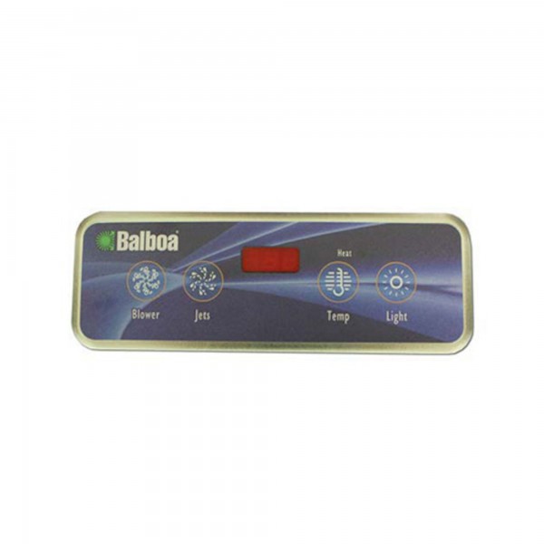 Spaside Control, HydroQuip Balboa Eco-401, 4-Button, LCD, Blower-Jets-Temp-Light : 34-0226B