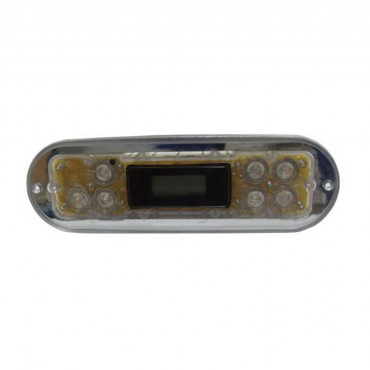 Spaside Control, Balboa VL700S, Oblong, 7-Button, LCD, No Overlay : 53812