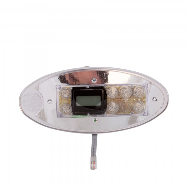 Spaside Control, Balboa VL702S, Serial Standard, LCD, 7-Button, No Overlay : 54539