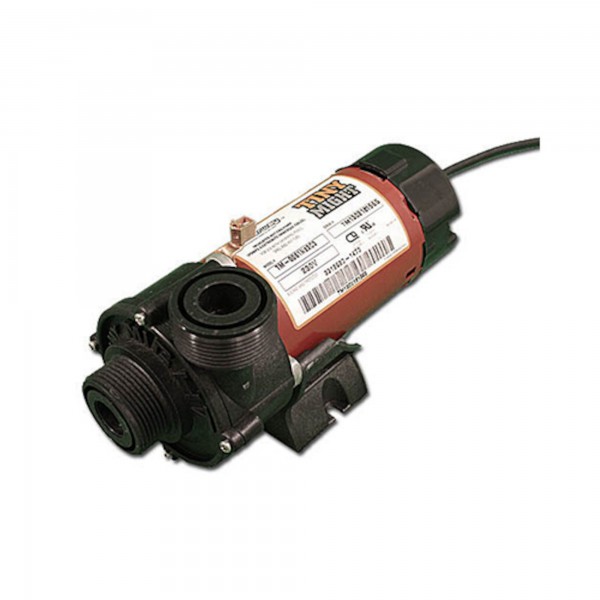 Circulation Pump, Waterway Tiny Might, 1/16HP, 230V, .4A, 1-Speed, 14-18GPM, 1"MBT, Less Unions : 300-9020