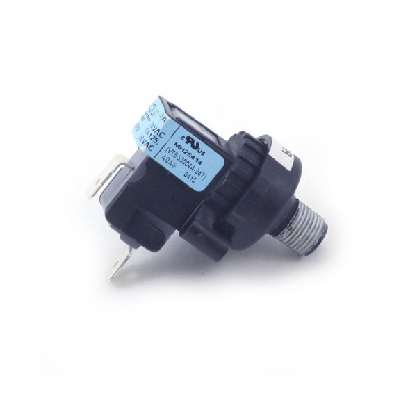 Vacuum Switch, HydroQuip, SPST, 1 Amp, Used On HQ Bath Heater : 34-0069C