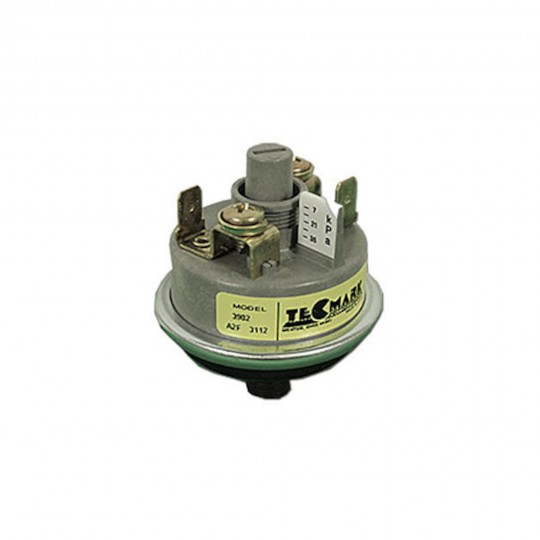 Pressure Switch, Tecmark, SPST, 1 Amp, 1-5 Psi, 1/8" NPT w/ Screws : 3902