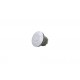 Air Button, Presair, Flat, 1-5/8" Hole Size, White : B225WF