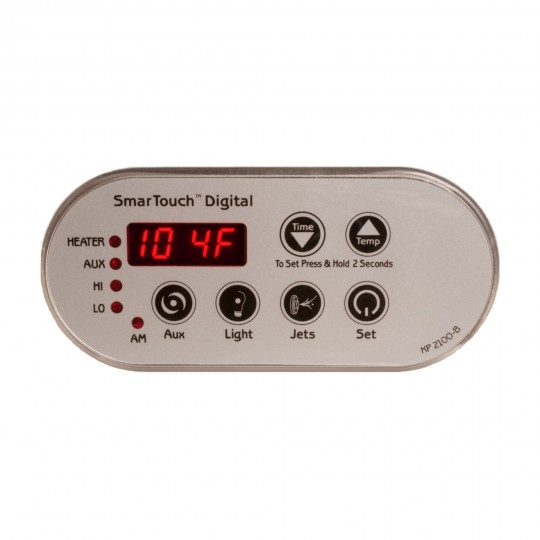 Spaside Control, ACC KP2100, 6-Button, Used on SMTD1000 & ePack SMTD1500, 2.0" x 4.5" : KP-2100