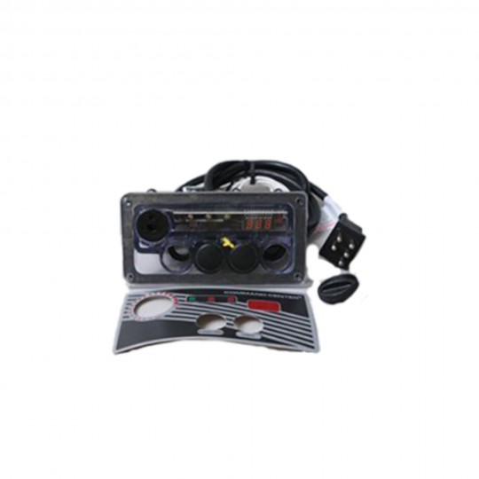Spaside Control, Air, Tecmark, 115V, 2-Button, Temp Display w/6' Cable & Overlay : CC2D-120-06-X07