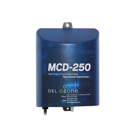 Ozone Generator, Del Industries MCD-250U, Universal, Amp, 115/230V, 50/60Hzt, Tubing Kit not included : MCD-250U-01