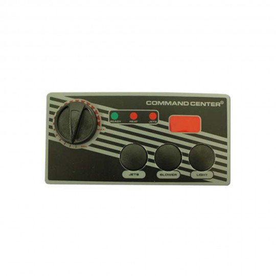 Spaside Control, Air, Tecmark, 115V, 3-Button, Temp Display w/10' Cable & Overlay : CC3D-120-10-I00