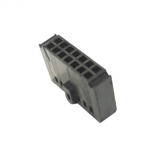 Receptacle, Amp Connector Housing, 14 Pin : 102387-2