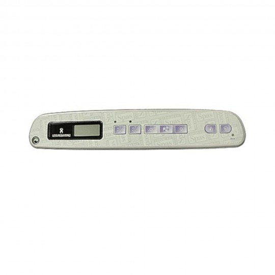 Spaside Control, Leisure Bay Balboa G2, 7-Button, LCD, Pump1-Pump2, LT1-LT2-LT3-Up-DN : 52327