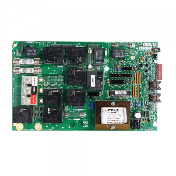 Circuit Board, Balboa, 2000LE, Serial Standard, 8 Pin Phone Cable : 52295