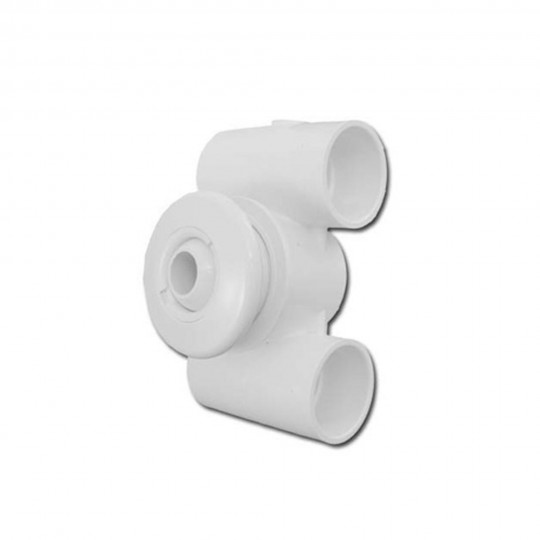 Jet Assembly, HydroAir Hydro-Jet, Standard, 1-1/2"S Water x 1-1/2"S Air, White : 10-5100-WHT