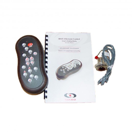 Floating Remote Kit, Hand Held, HydroQuip, 6' Cable, Electronic, IR, Spa/Audio : 48-0196A-6