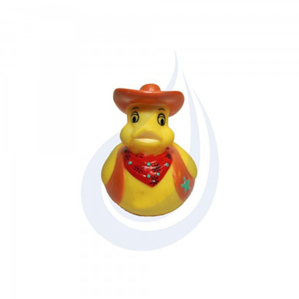 Rubber Duck, Cowboy Duck Keychain : SP6506K
