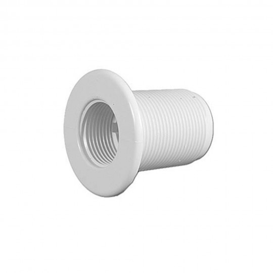 Wall Fitting, Jet, HydroAir Slimline, 2-1/2" Face, Extended Threads, White : 10-3905