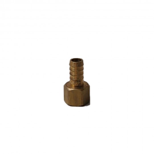 Fitting, Brass, Barbed Adapter, 1/2"RB x 1/2"FPT : H46-8-8