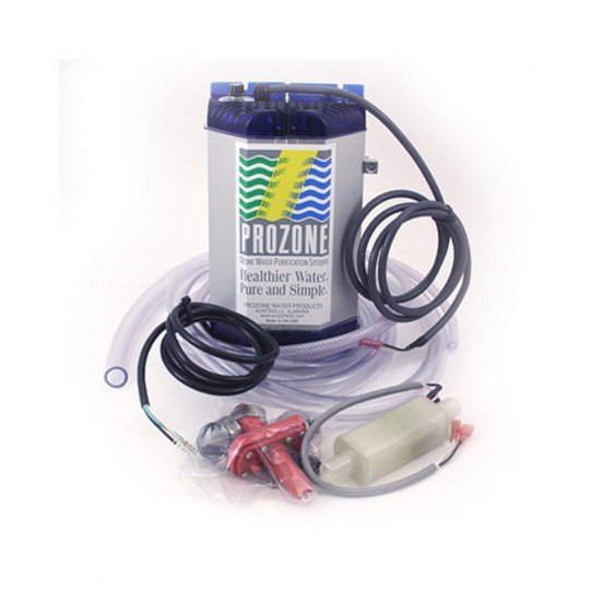 Sanitation System, Prozone, 230v, Hybrid Ozone/Salt Chlorine/Bromine w/Install Kit : CSS5-2-2DT-220