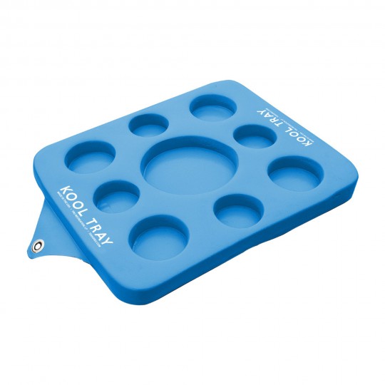 Tray, Texas Rec, KoolTray, Floating Game And Drink Tray, Blue - Checkers not included : 8810026
