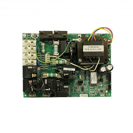 Circuit Board, HydroQuip, ECO-3, 4230/6230/9230, JST Cable : 33-0024B-R4