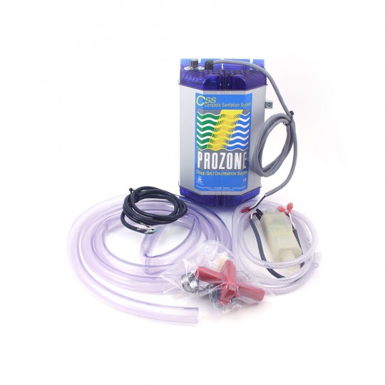Sanitation System, Prozone, 115v, Hybrid Ozone/Salt Chlorine/Bromine w/Install Kit : S1111-051A-P28