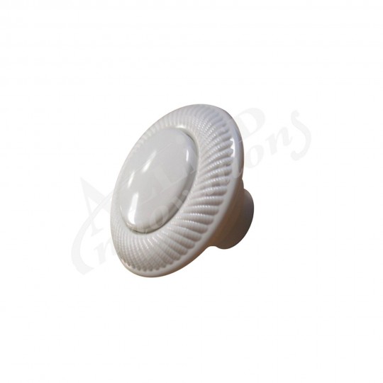 Trim, Air Button, Len Gordon, No.15 White Scallop Designer Touch w/o Body : 951801-000